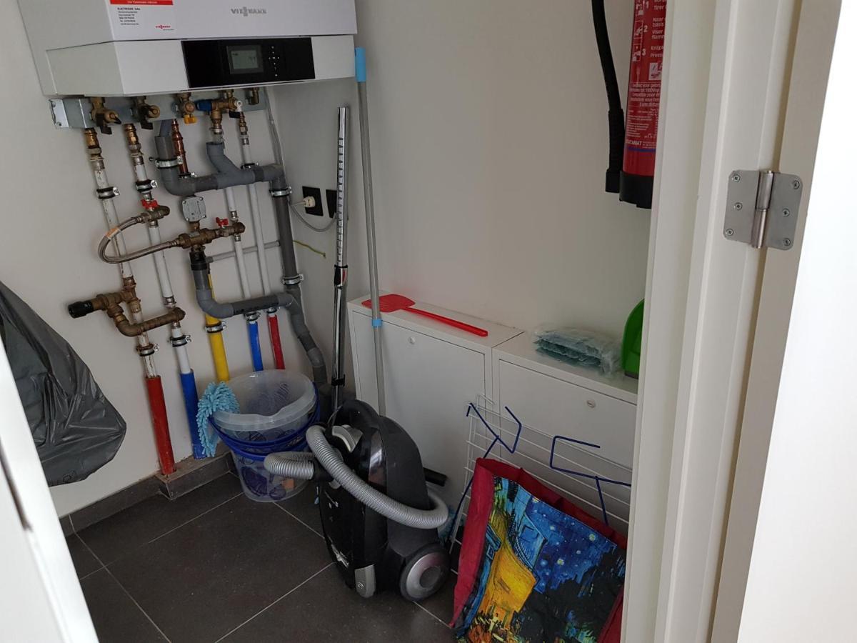 Koksijde Zeedijk La Digue 102 Appartement Met Garage - Lateraal Zeezicht Exteriér fotografie